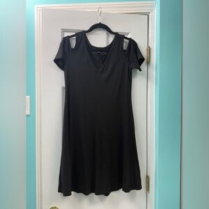 White House Black Market V neck dress